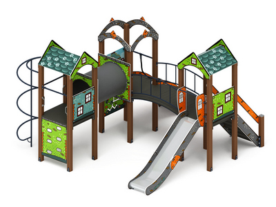 Детская игровая площадка Город приключений-2