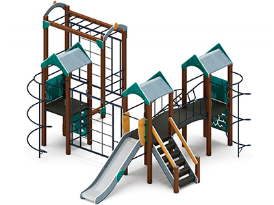 Детская игровая площадка Сибирская сказка-12