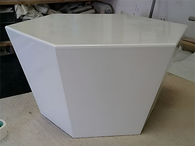 Скамья шестигранная из стеклопластика