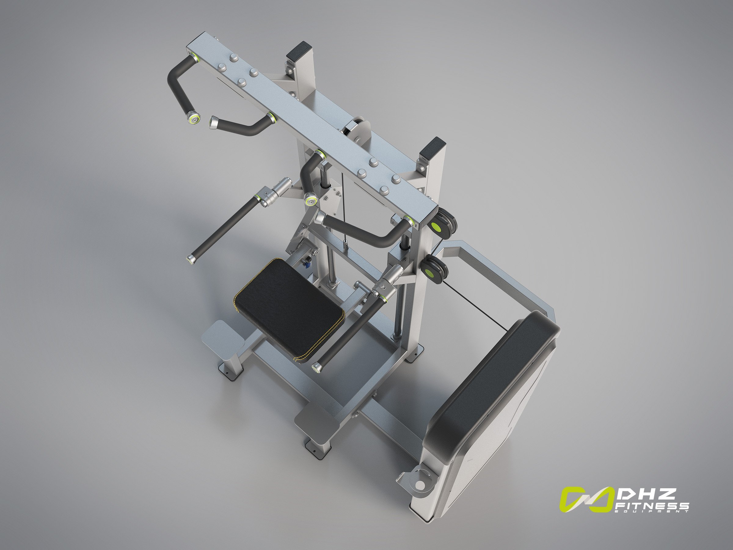 Турник, брусья с противовесом A3009 - вид 4