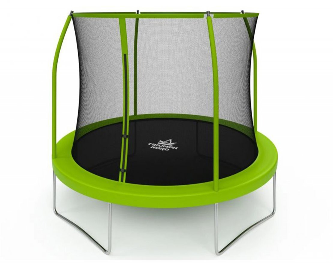 Батут ТРИУМФАЛЬНЫЙ TRIUMPH NORD 305 СМ с лестницей - вид 2