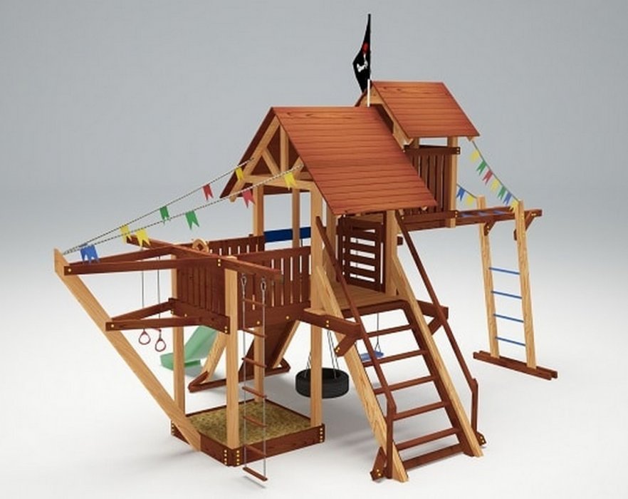 Детская игровая площадка Галиот 6 - вид 4