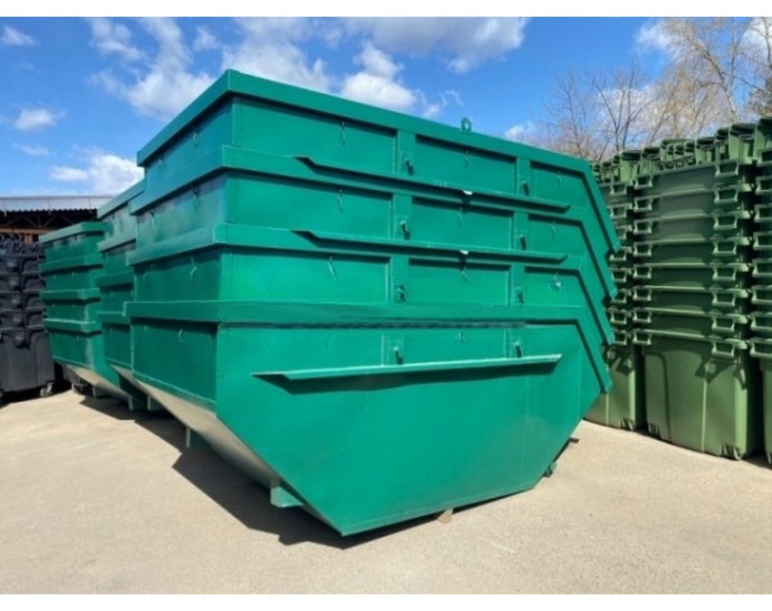 Бункер накопитель для мусора и ТБО 8 м3 BN-8.2.3 - вид 3
