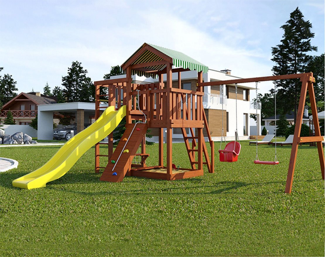 Детская игровая площадка Гарда 3 Бри (Маунт) - вид 2