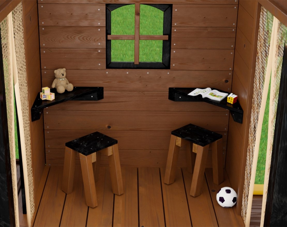 Детская игровая площадка Мулен 5 с колодцем - вид 3