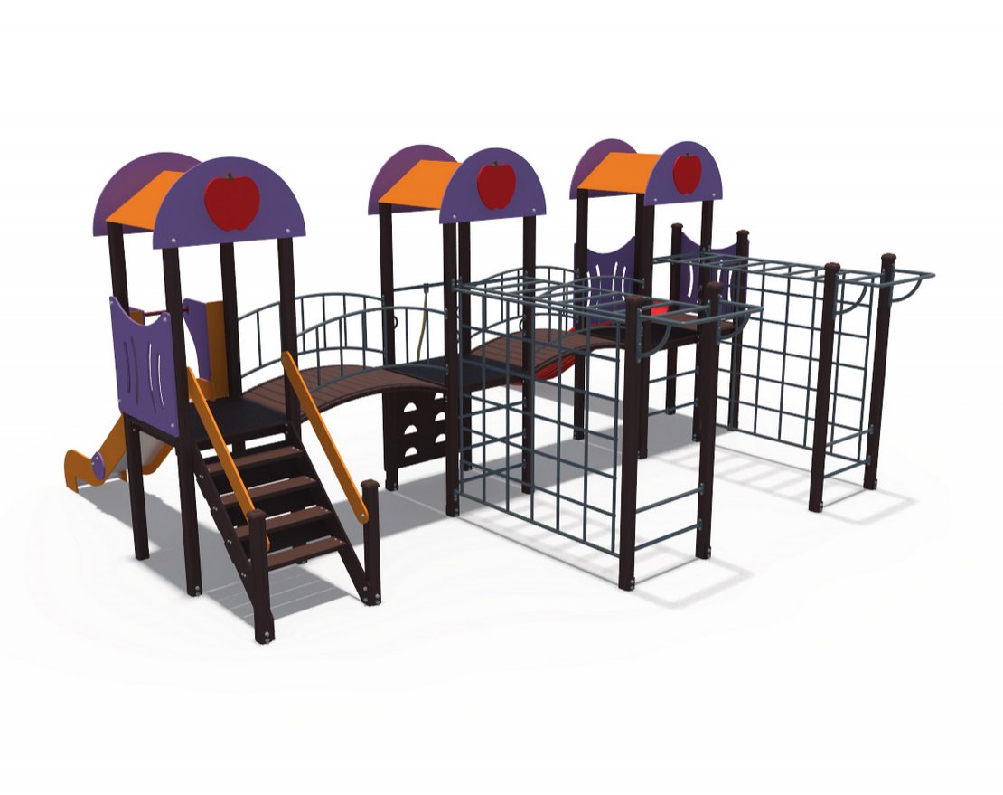 Детский игровой комплекс Солнышко Лучик ДИО 03040 - вид 2