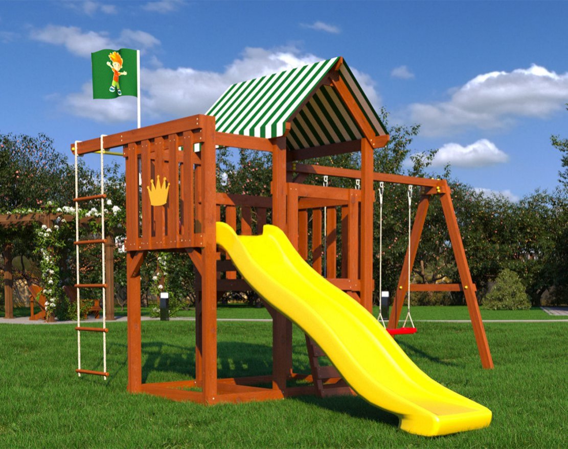 Детская игровая площадка Борге 3 Делюкс - вид 4