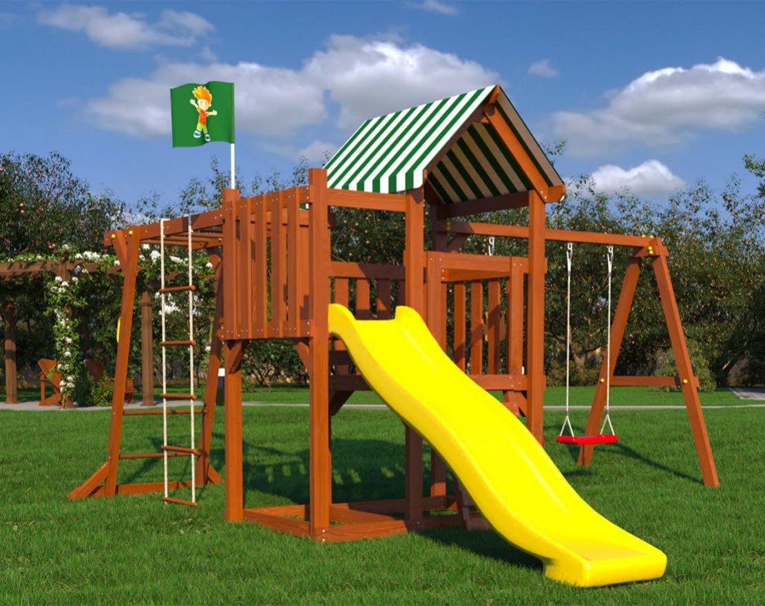 Детская игровая площадка Борге 4 Делюкс - вид 3