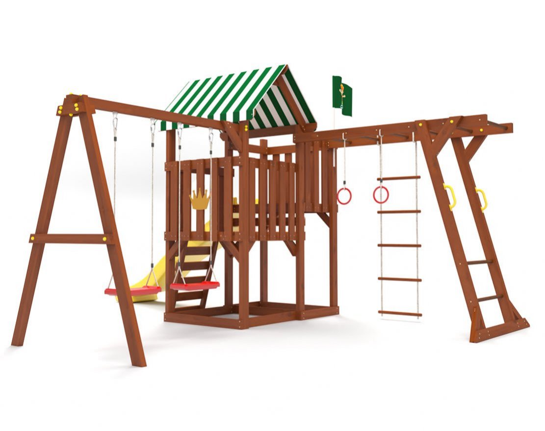 Детская игровая площадка Борге 4 Делюкс - вид 4