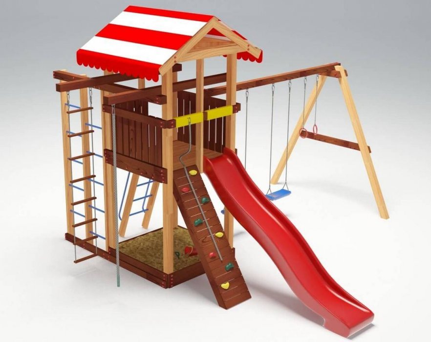 Детская игровая площадка Парус 3 - вид 4