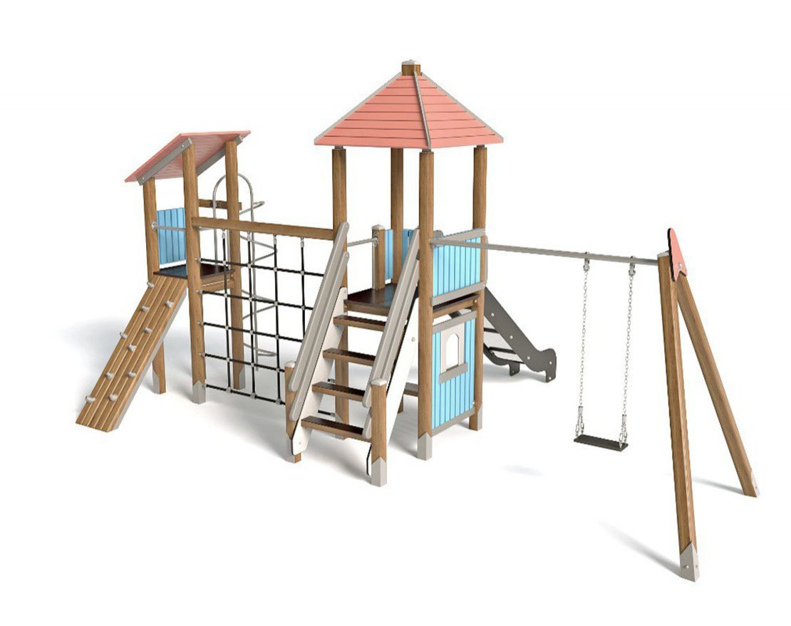 Игровой комплекс Лучики счастья 9 ЭКО - вид 3