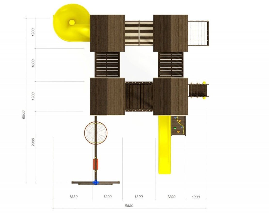Игровой комплекс «Гигант» - вид 2