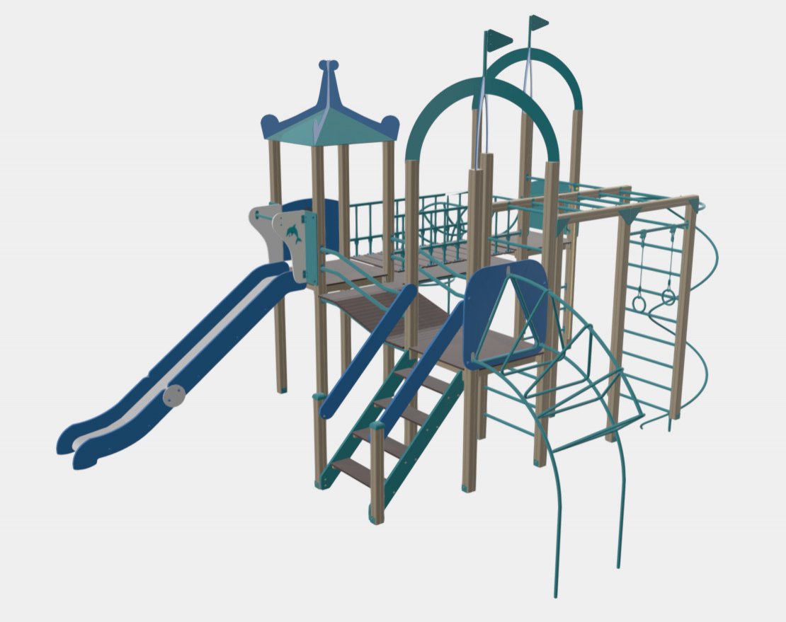 Игровой комплекс TORUDA Море 3D 07020 - вид 2