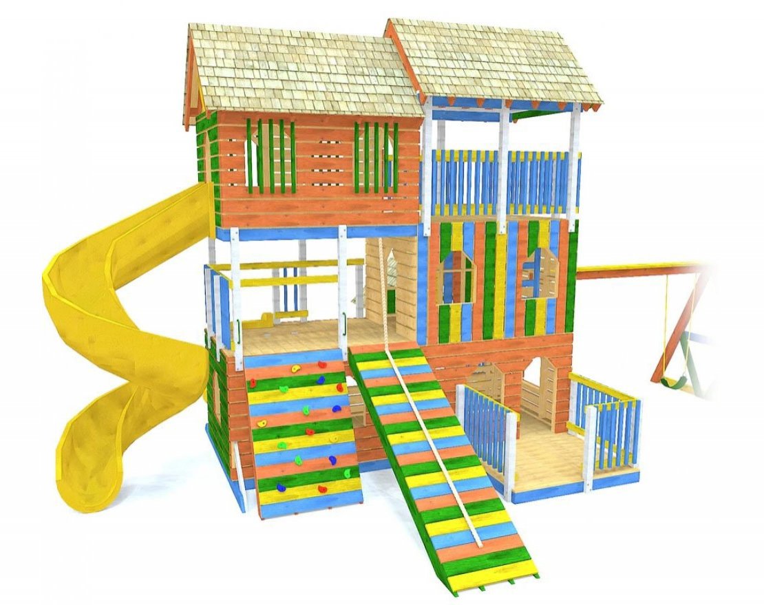 Игровой комплекс TORUDA WOOD Альпы - вид 3