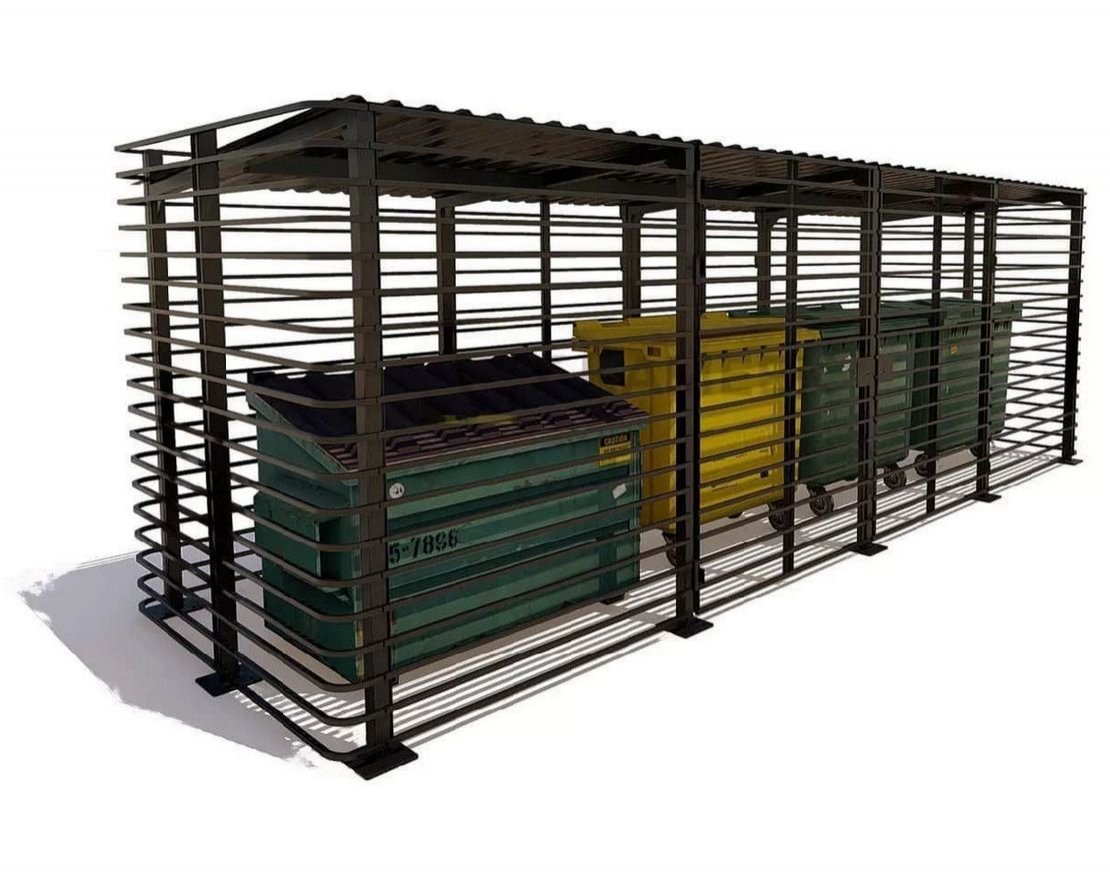 Контейнерная площадка для ТБО-4 57005 - вид 4