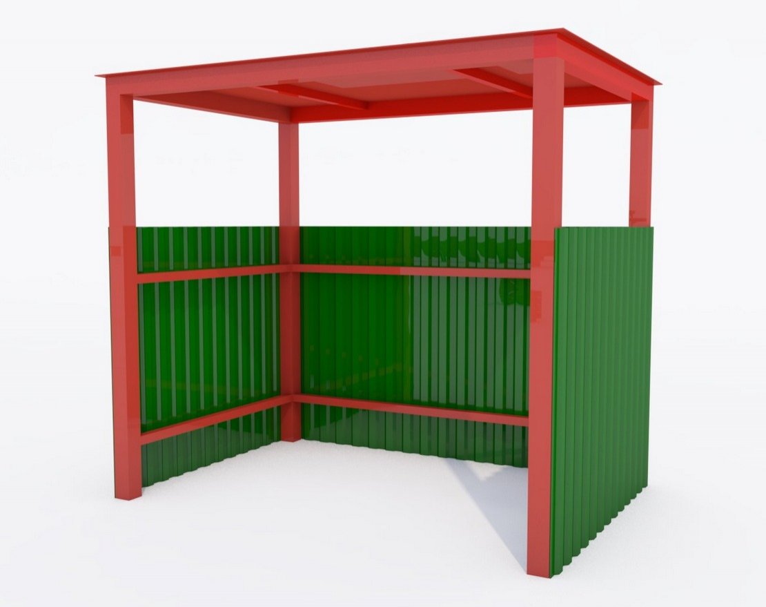 Навес для ТКО 1 - вид 5