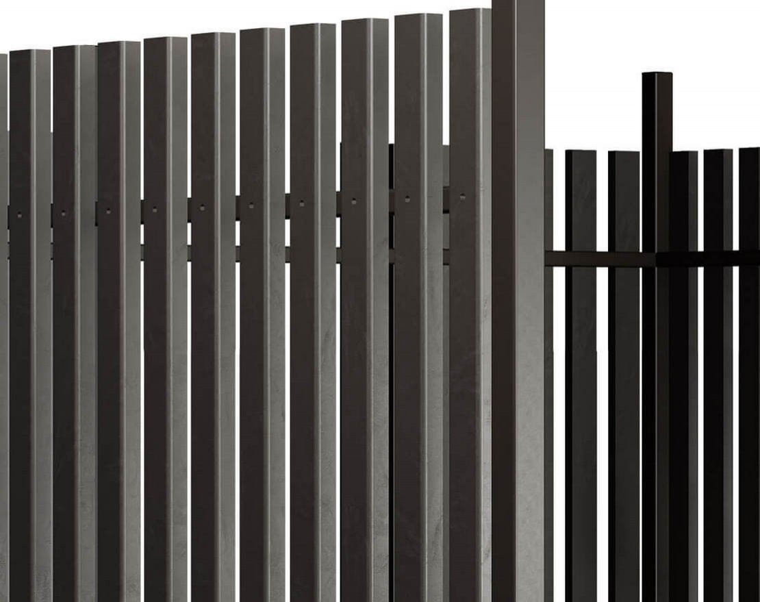 Ограждение для площадки ТБО Барьер - вид 3