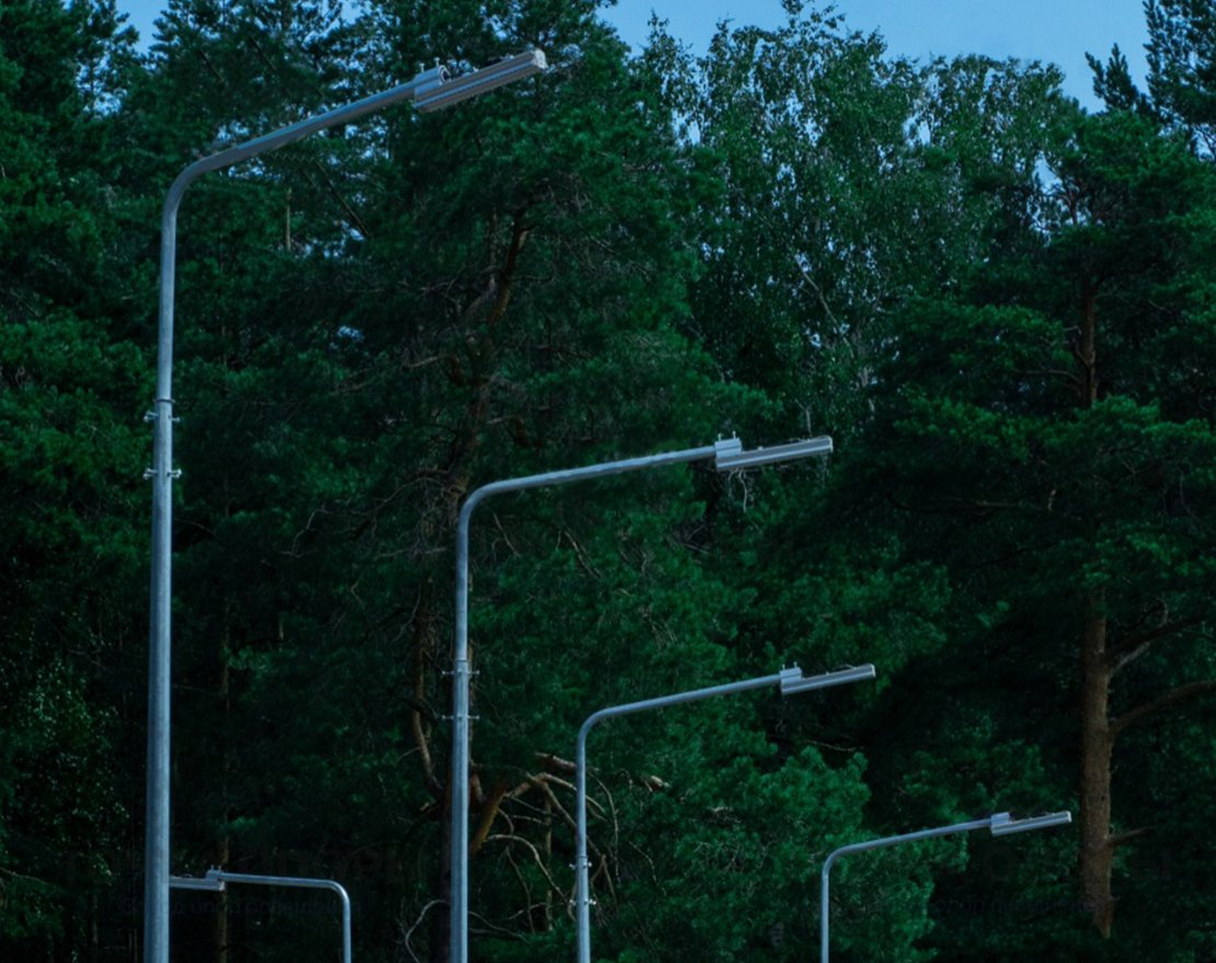 Опора освещения ОГК-10 (10 метров) - вид 2