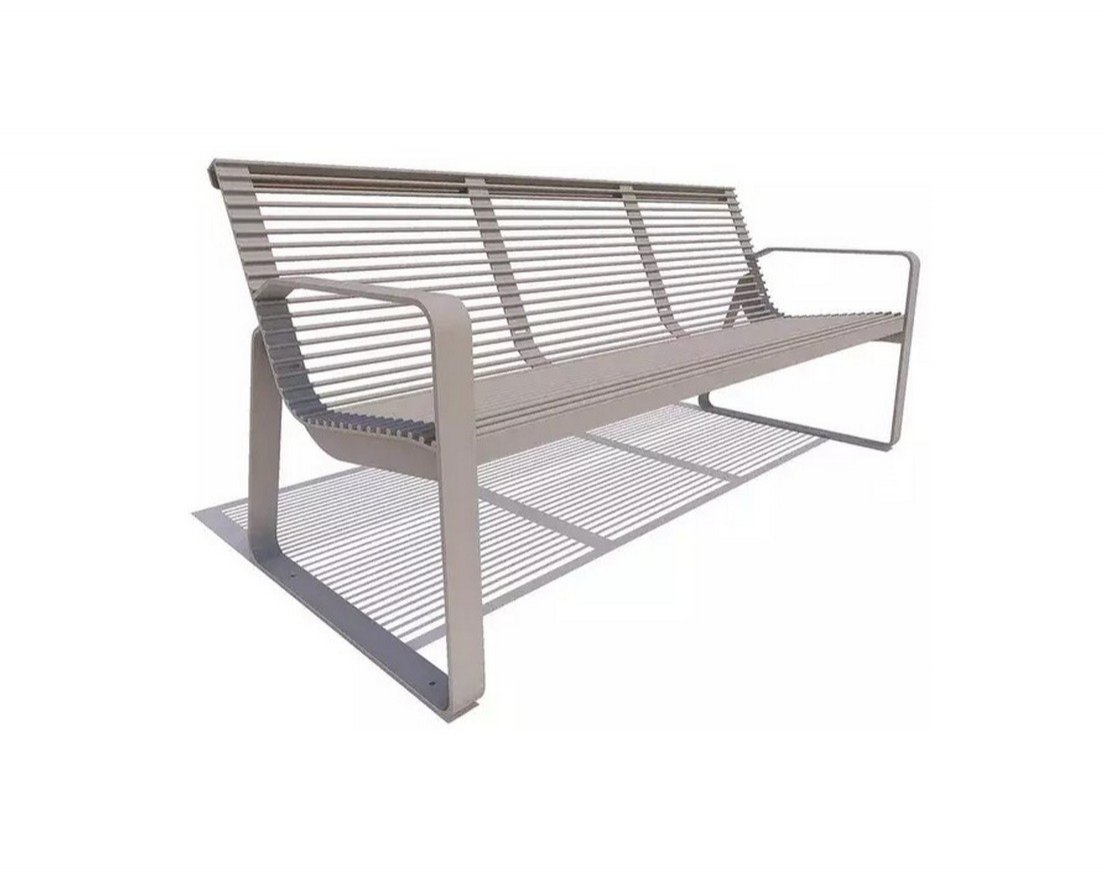 Скамейка Белгород металл - вид 4