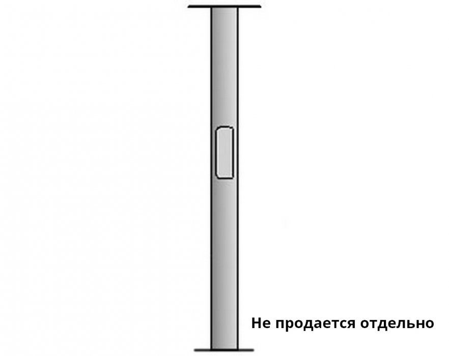 Закладная деталь фундамента 0,75 м для фонарей Айрон